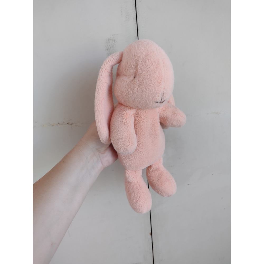 Maileg Soft Bunny Rabbit Plush Peach Stuffed Animal Easter Lovey Luxury 10 Inch